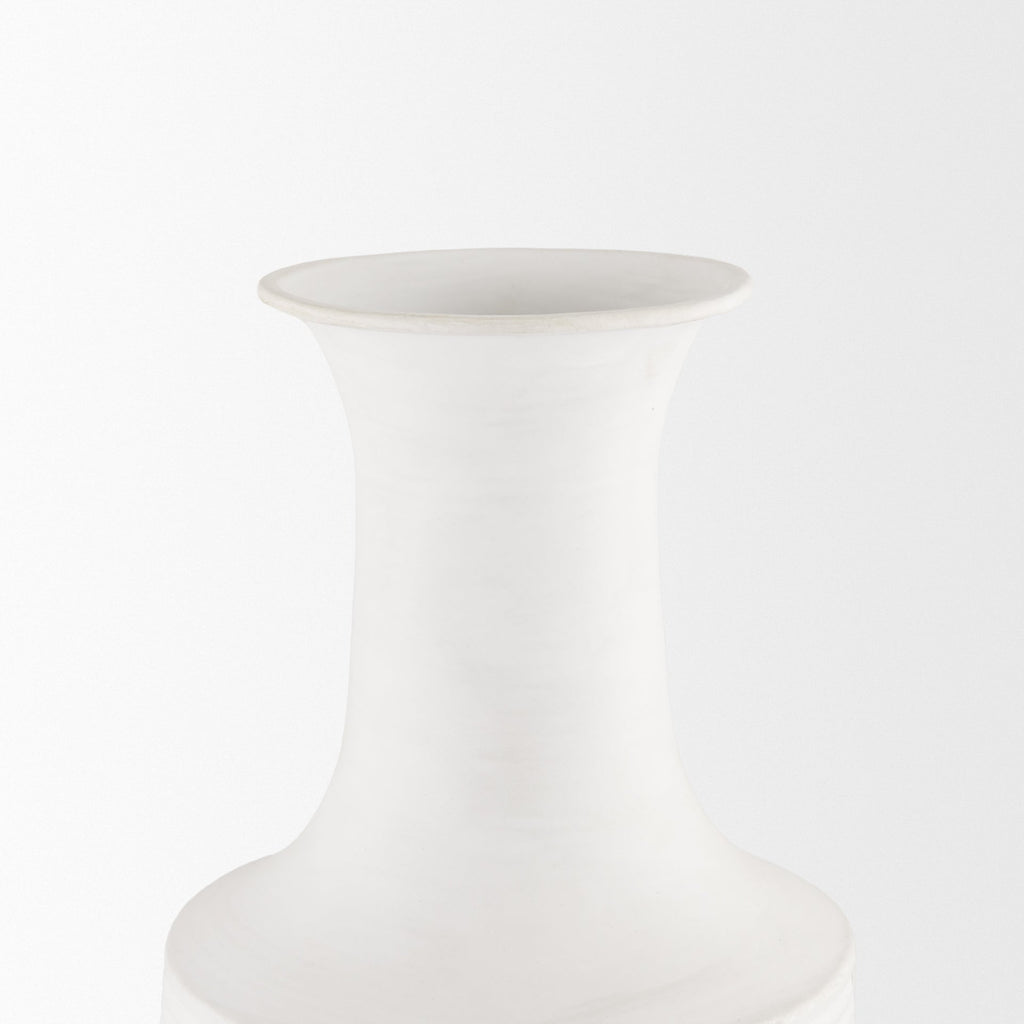 Mercana Toru 7.9" x 7.9" x 19.9" Metal Vase