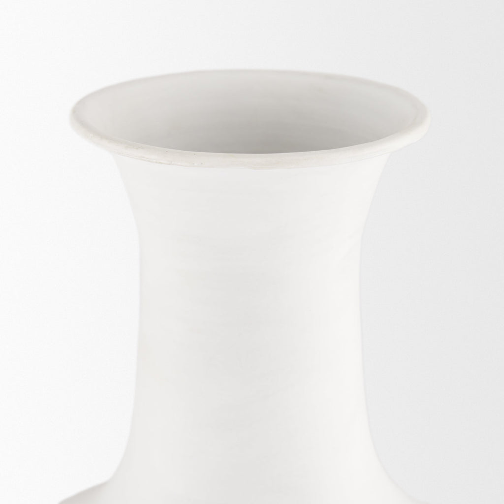 Mercana Toru 7.9" x 7.9" x 23.6" Metal Vase