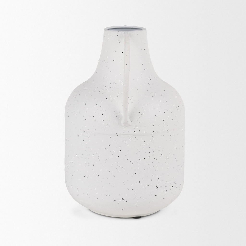 Mercana Treva 9.1" x 7.9" x 12.2" Metal Vase