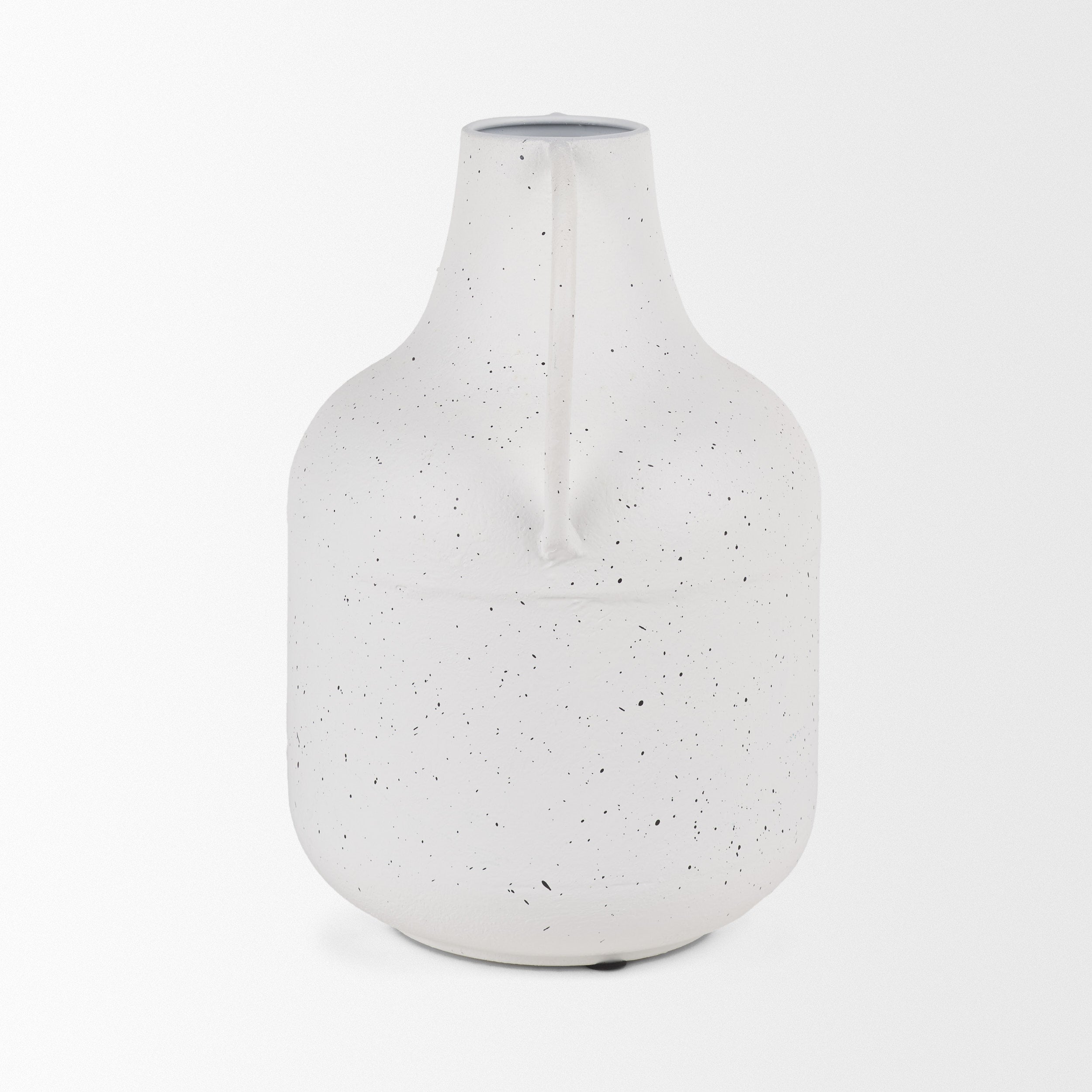 Mercana Treva 9.1" x 7.9" x 12.2" Metal Vase