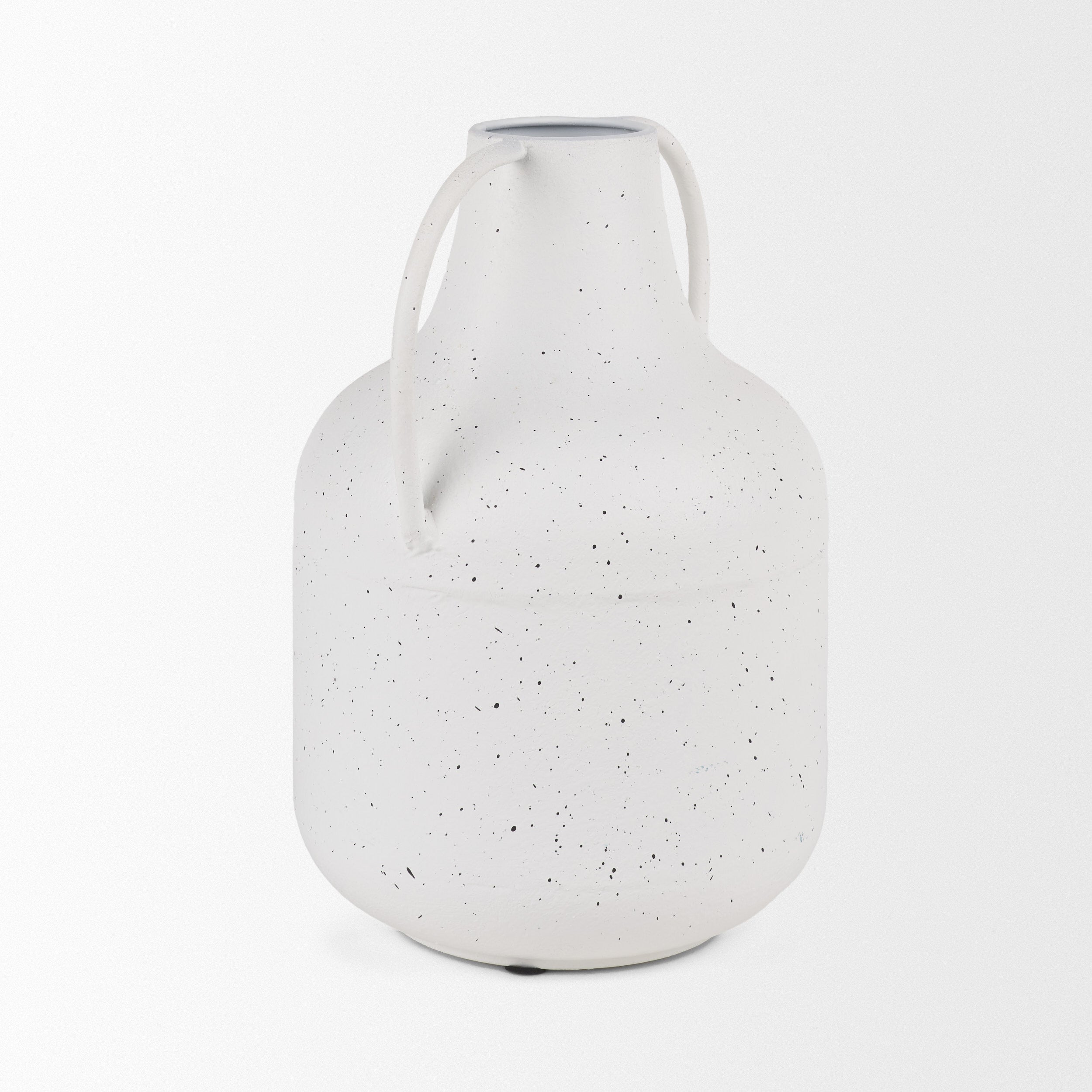 Mercana Treva 9.1" x 7.9" x 12.2" Metal Vase