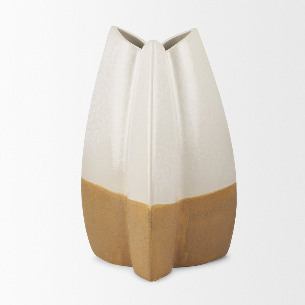 Mercana Vania 10.4" x 8" x 15.5" Ceramic Vase