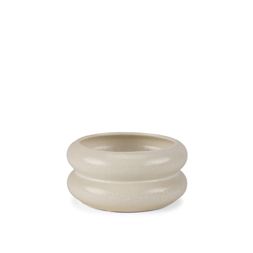 Mercana Twyla 7.1" x 7.1" x 3.5" Ceramic Vase