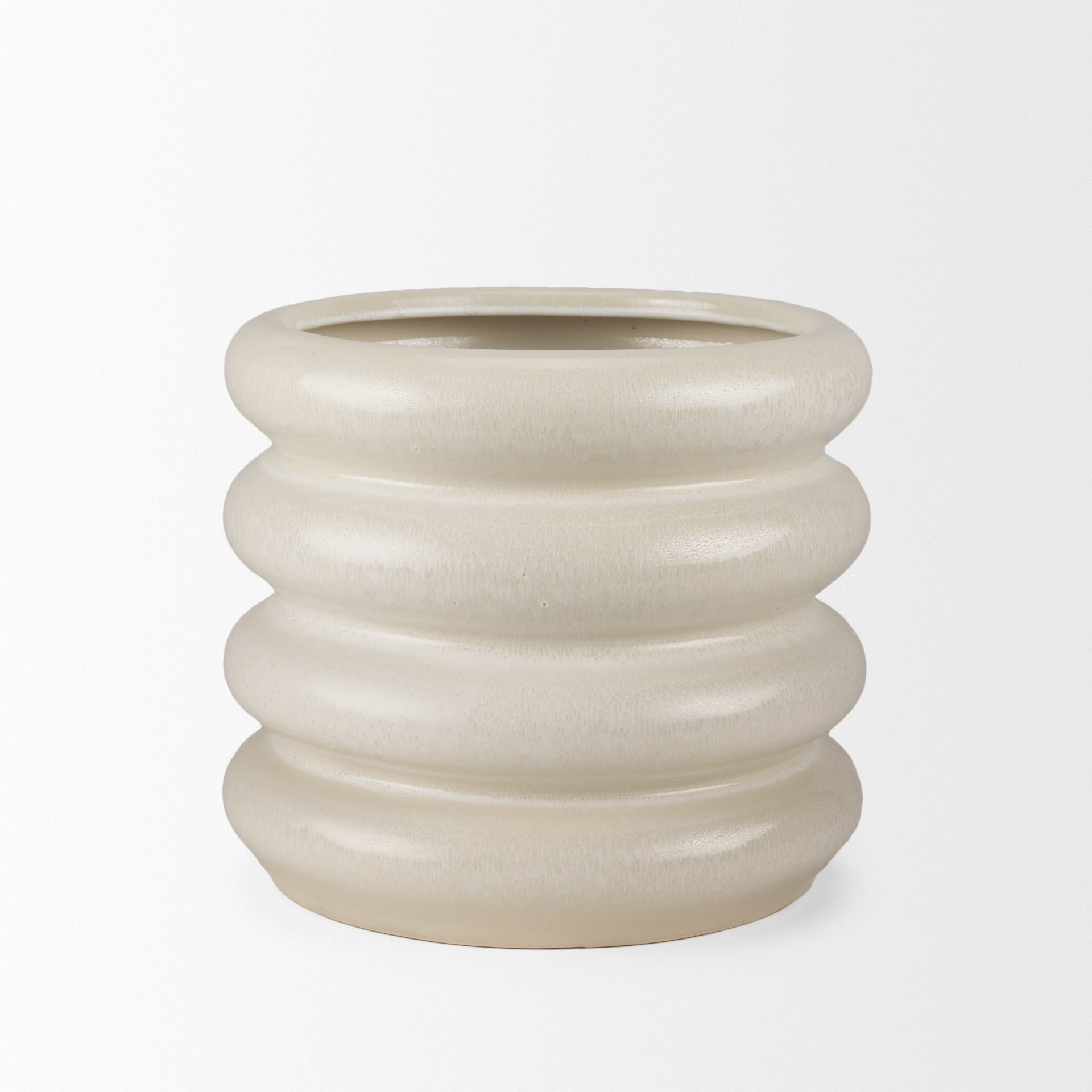 Mercana Twyla 12.8" x 12.6" x 11.8" Ceramic Vase