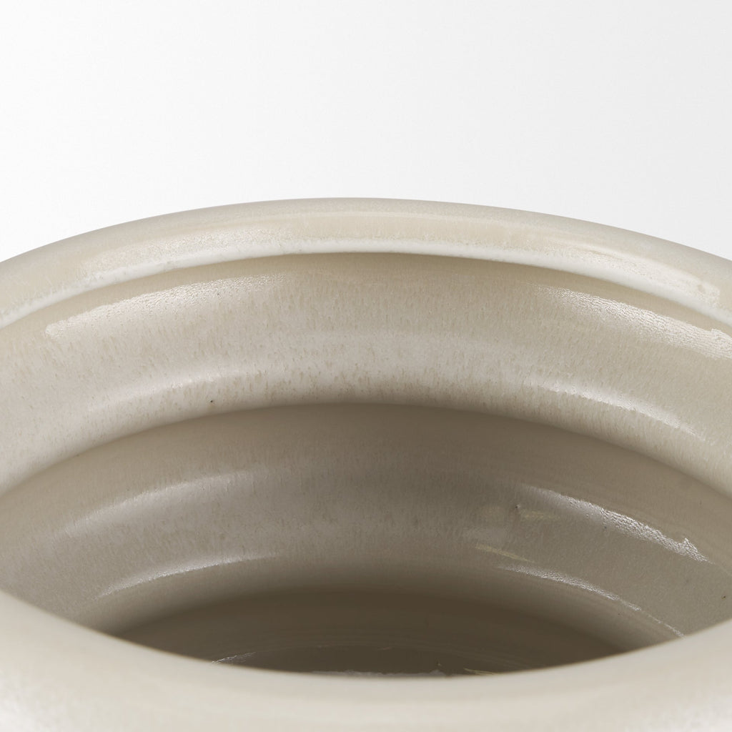 Mercana Twyla 12.8" x 12.6" x 11.8" Ceramic Vase