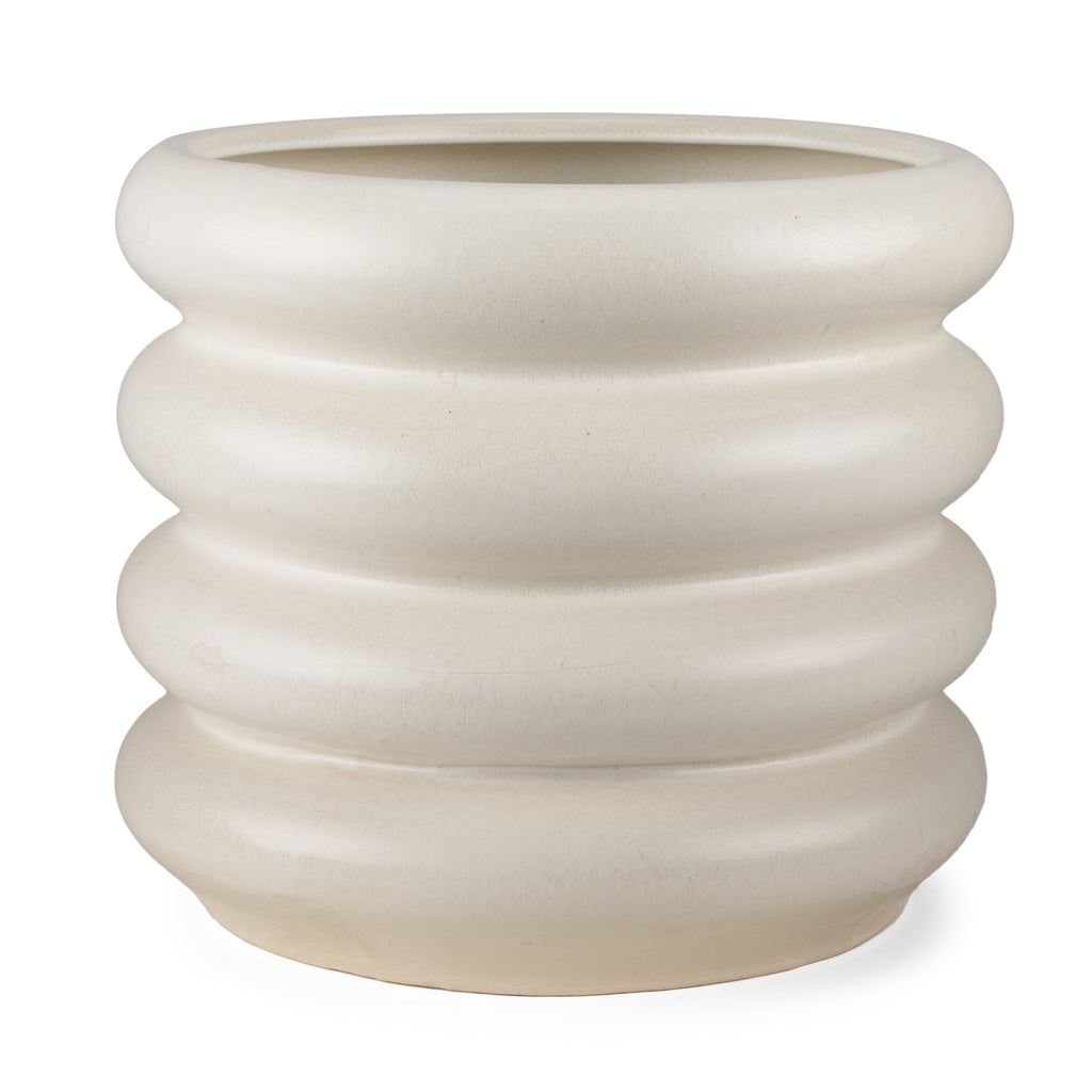 Mercana Twyla 16.5" x 16.5" x 14.3" Ceramic Vase