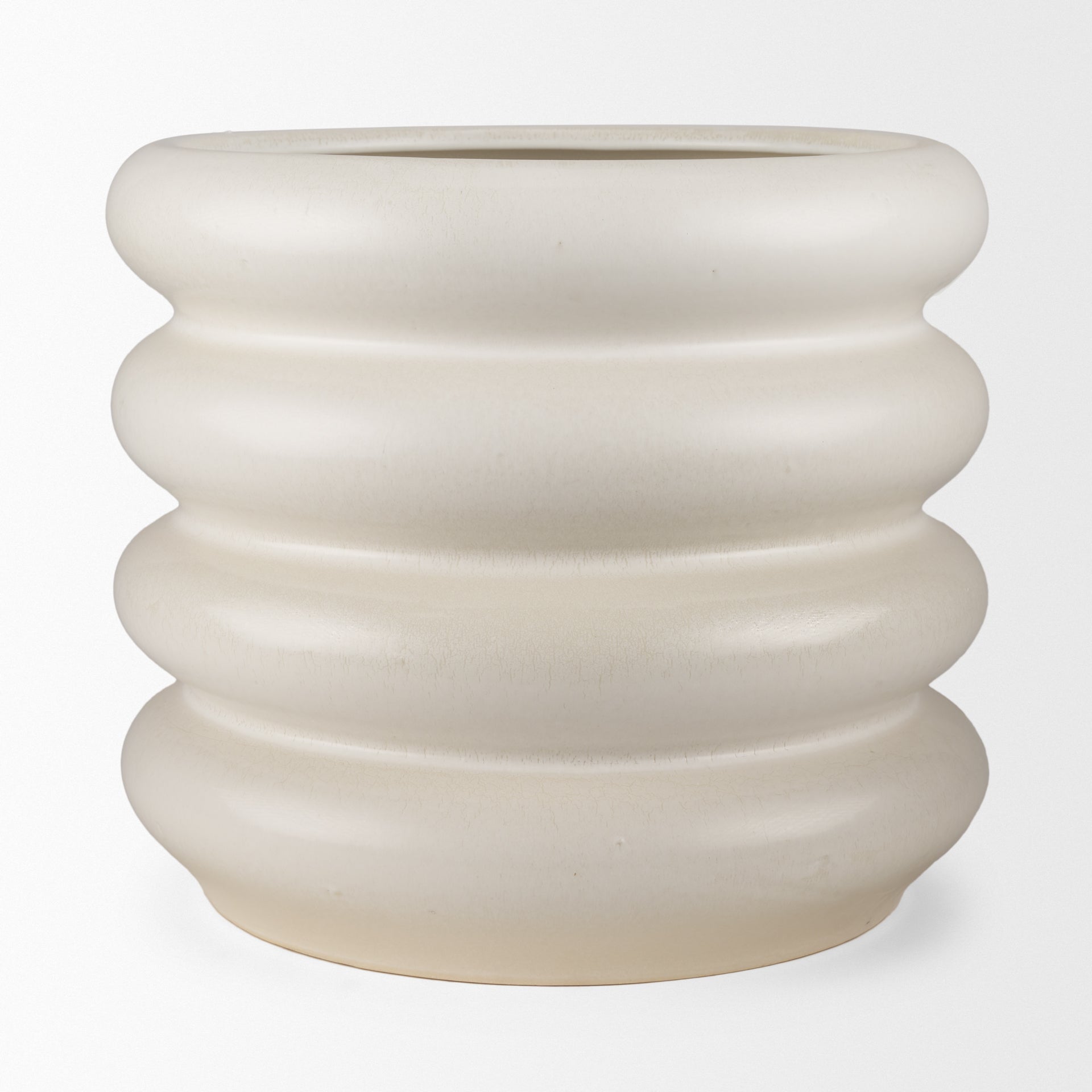 Mercana Twyla 16.5" x 16.5" x 14.3" Ceramic Vase