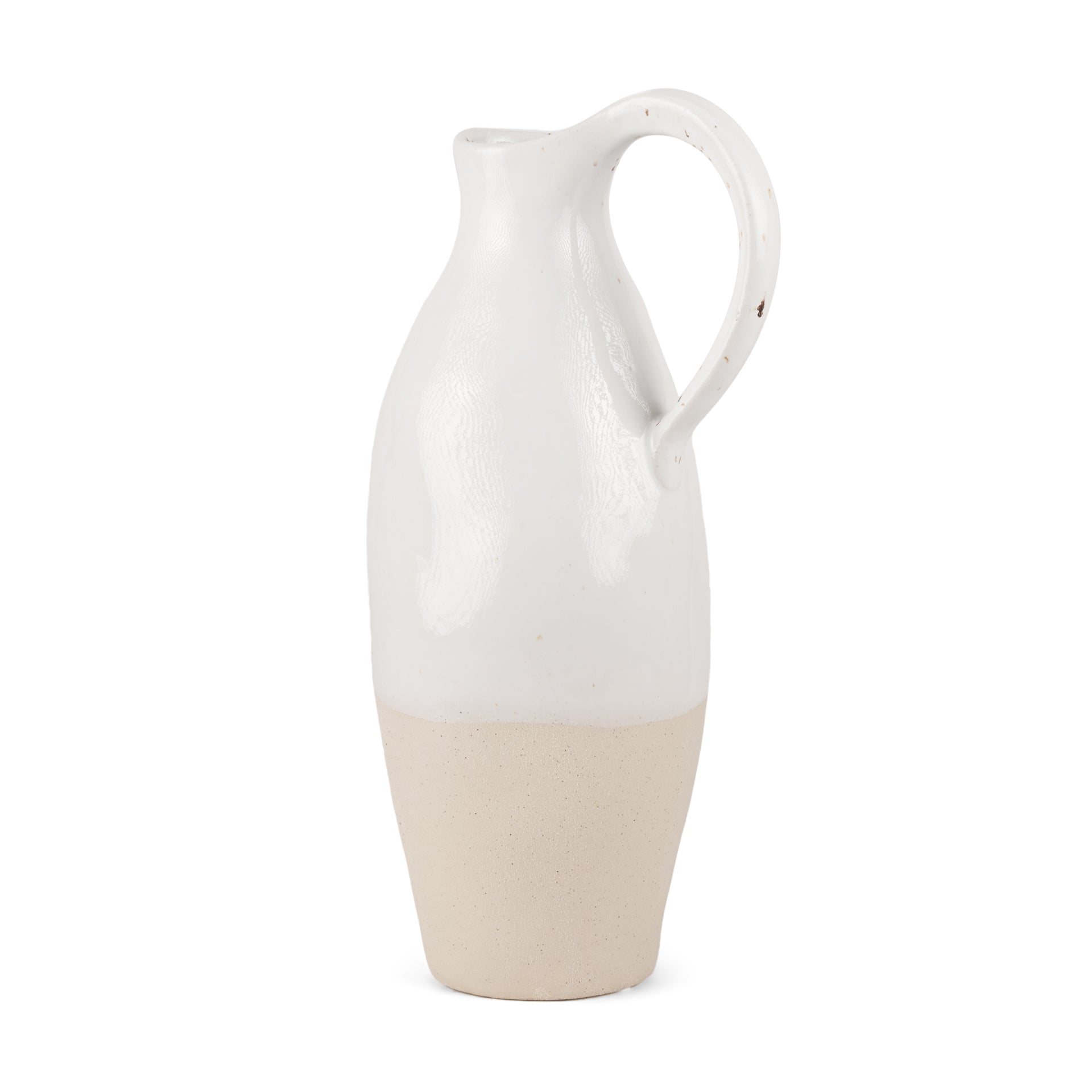 Mercana Valora 7.1" x 5.3" x 14.4" Ceramic Jug Vase