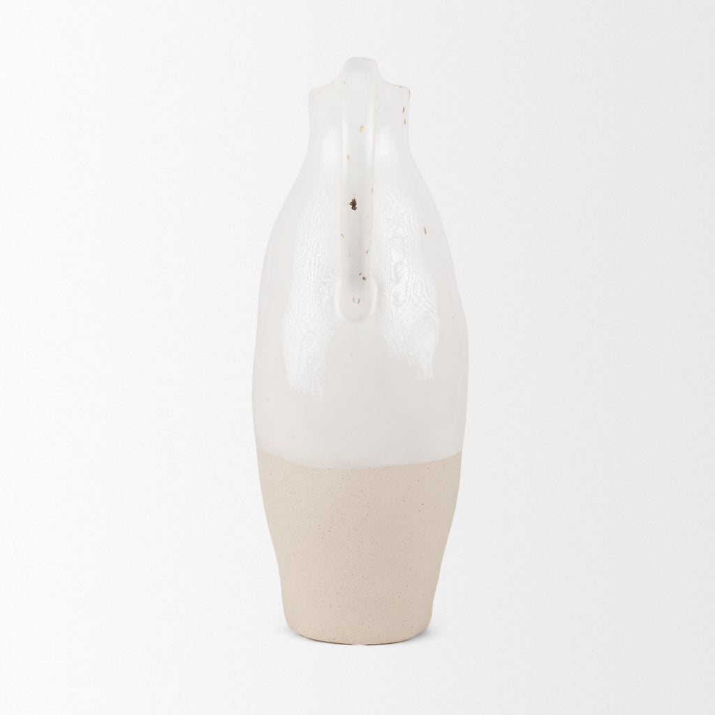 Mercana Valora 7.1" x 5.3" x 14.4" Ceramic Jug Vase