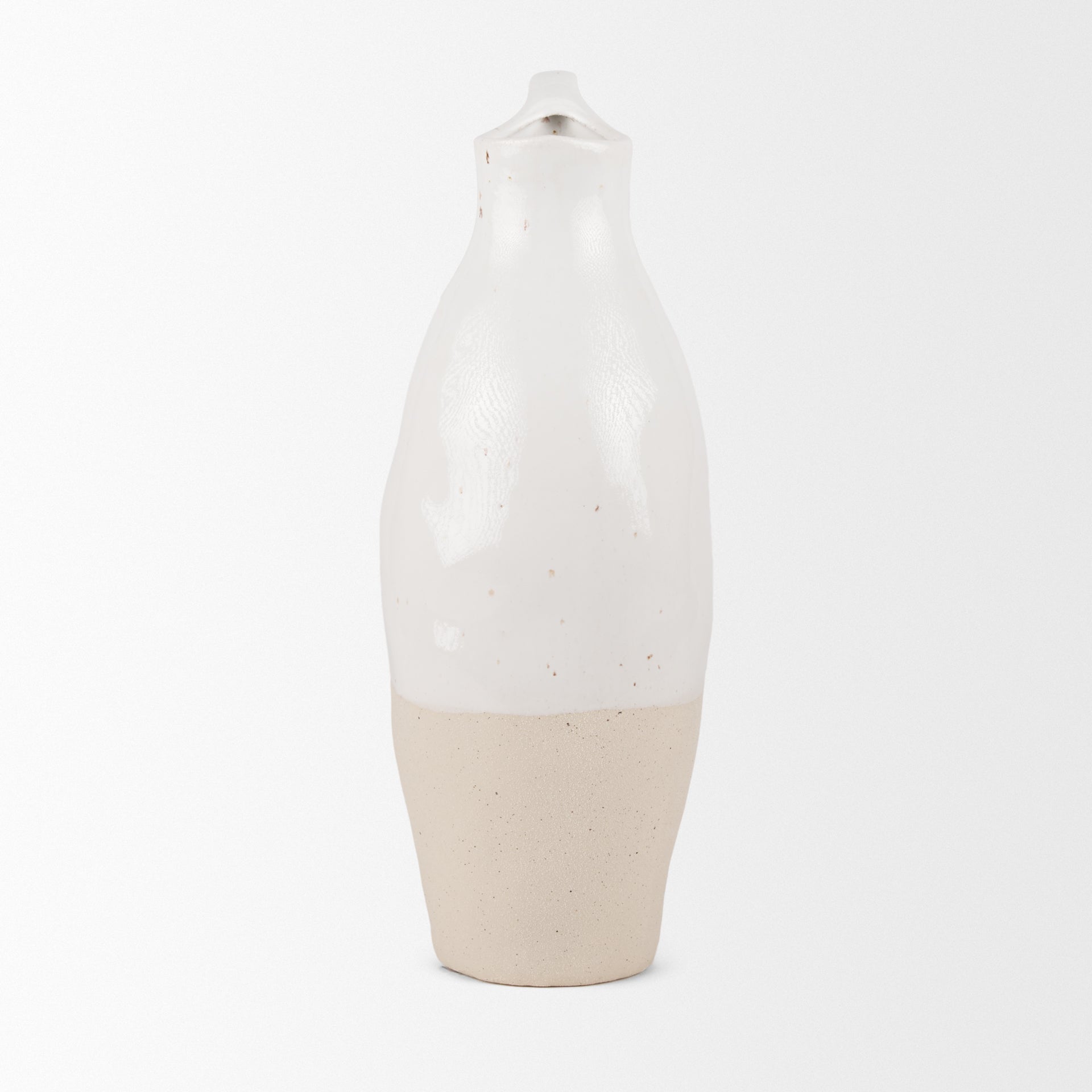 Mercana Valora 7.1" x 5.3" x 14.4" Ceramic Jug Vase