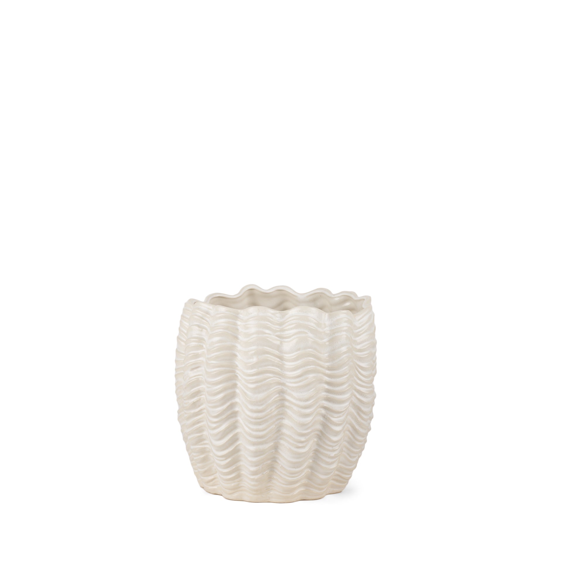 Mercana Velia 11.6" x 11.4" x 11" Ceramic Vase