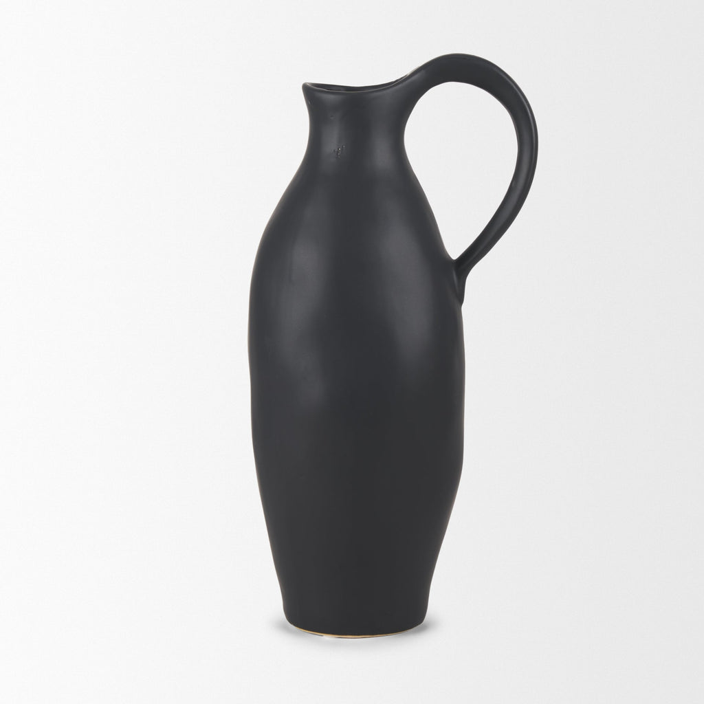 Mercana Valora 7.1" x 5.3" x 14.8" Ceramic Jug Vase