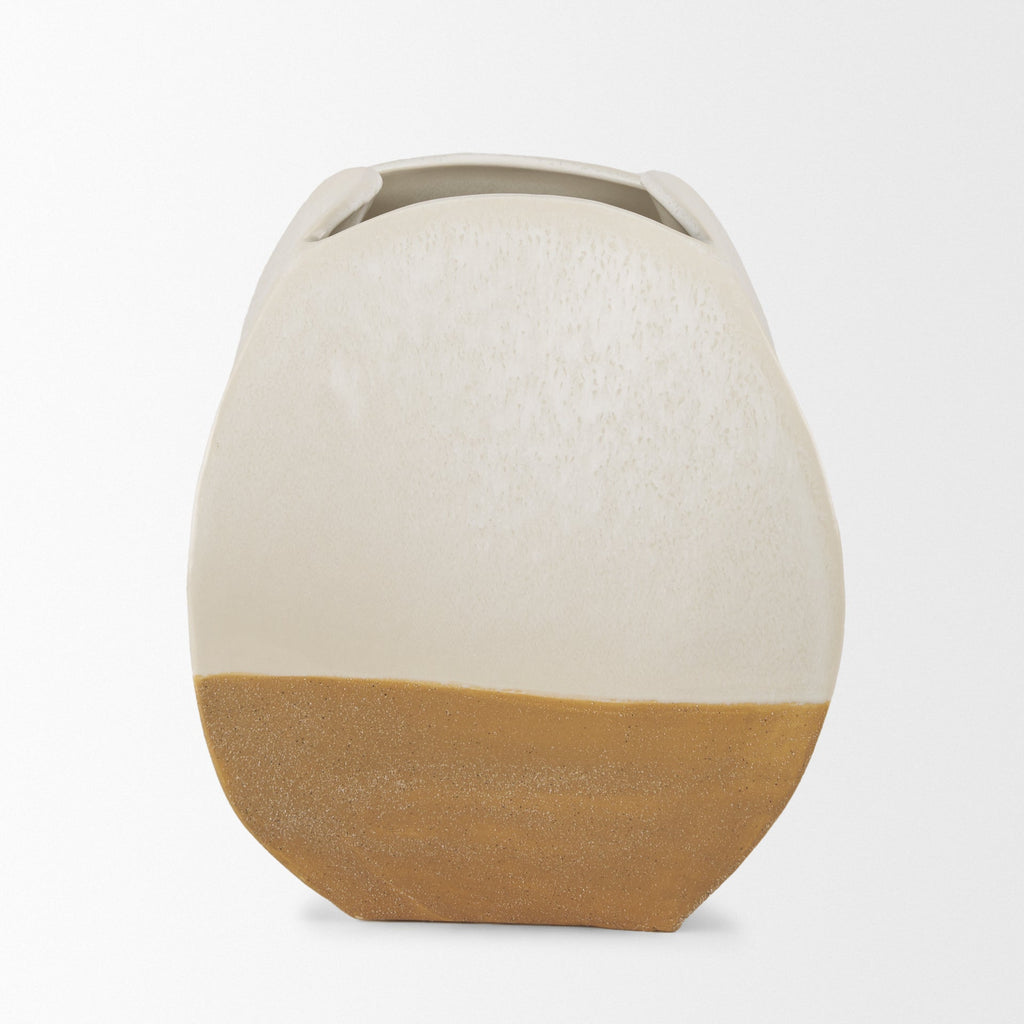 Mercana Vania 9.1" x 8.9" x 10.4" Ceramic Vase