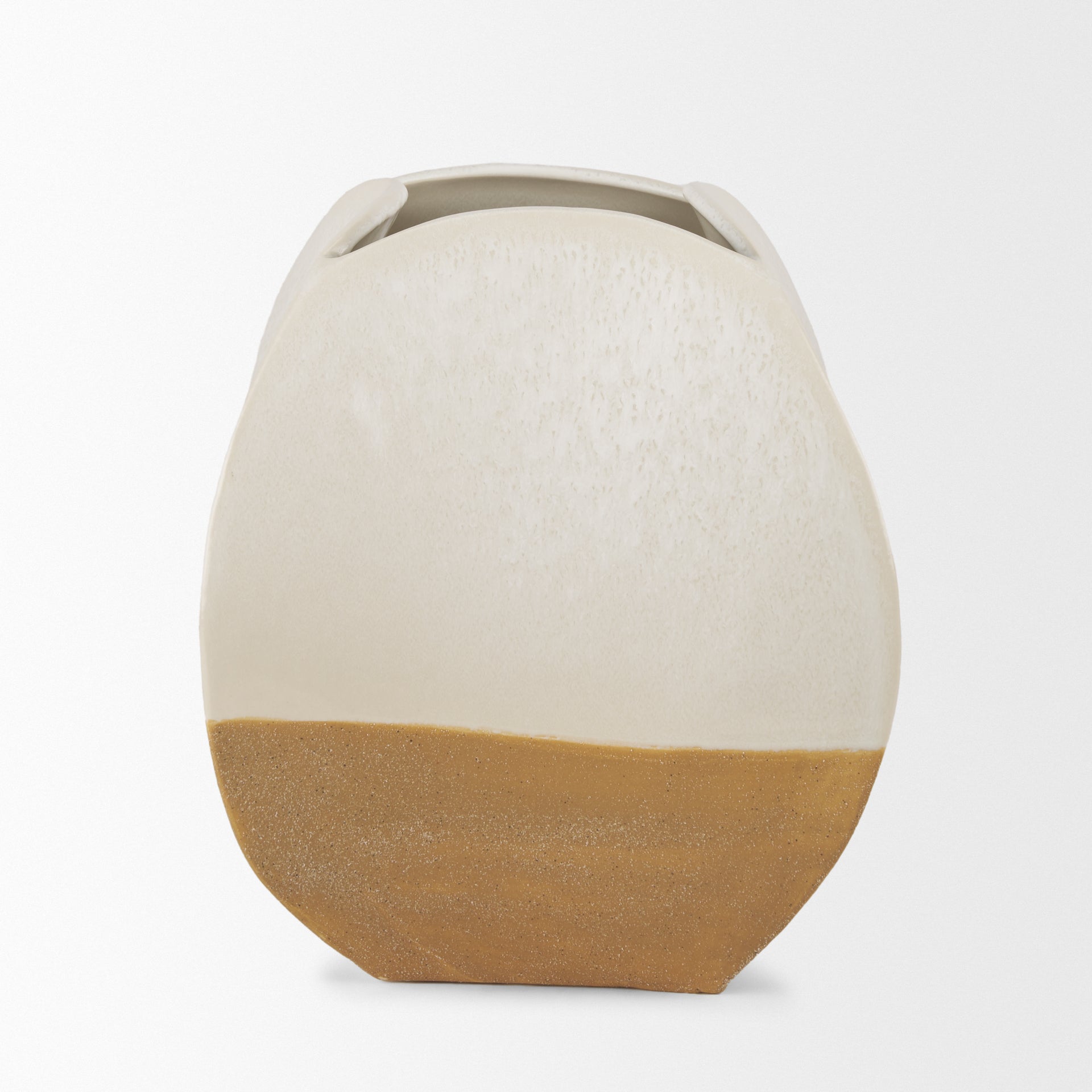 Mercana Vania 9.1" x 8.9" x 10.4" Ceramic Vase