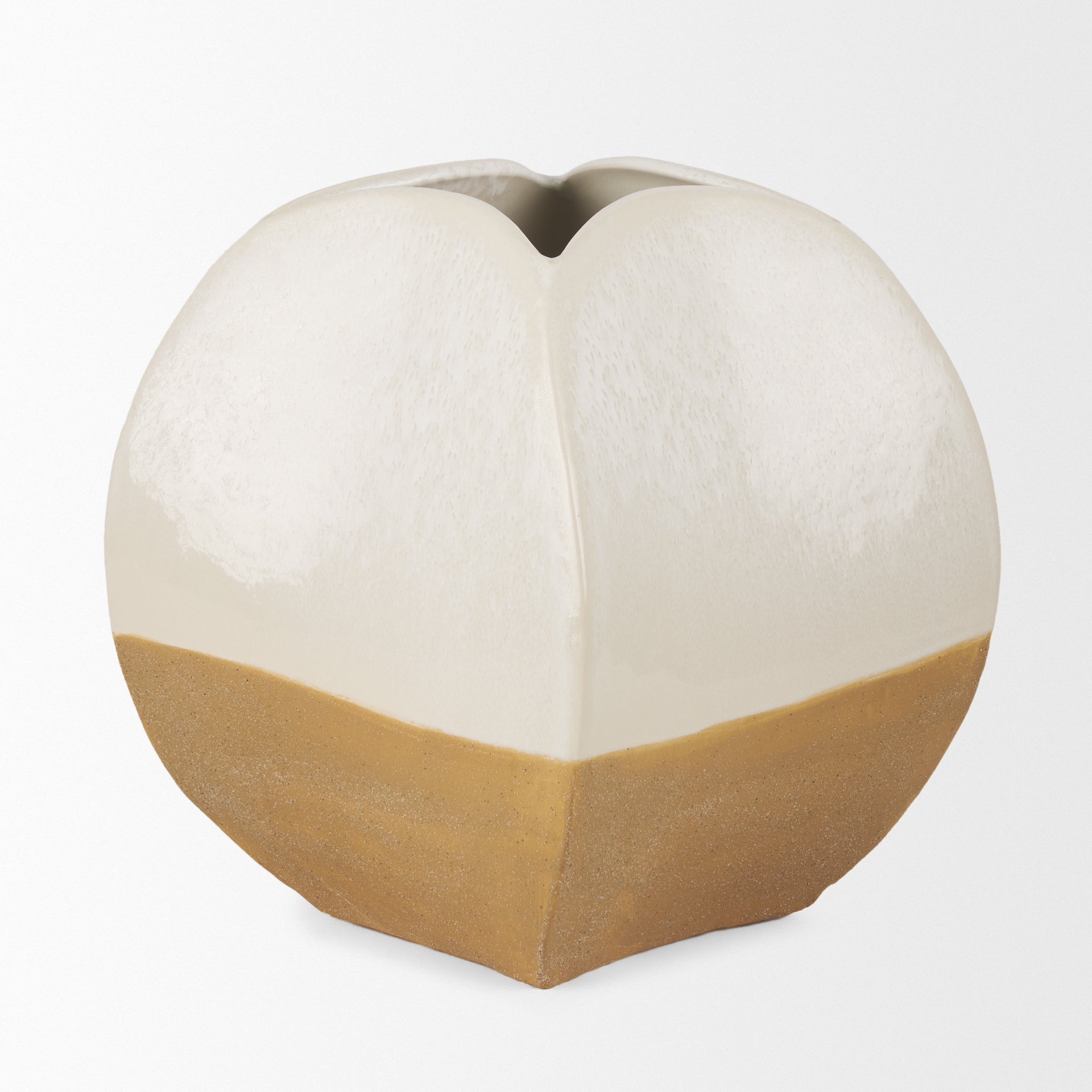 Mercana Vania 9.1" x 8.9" x 10.4" Ceramic Vase