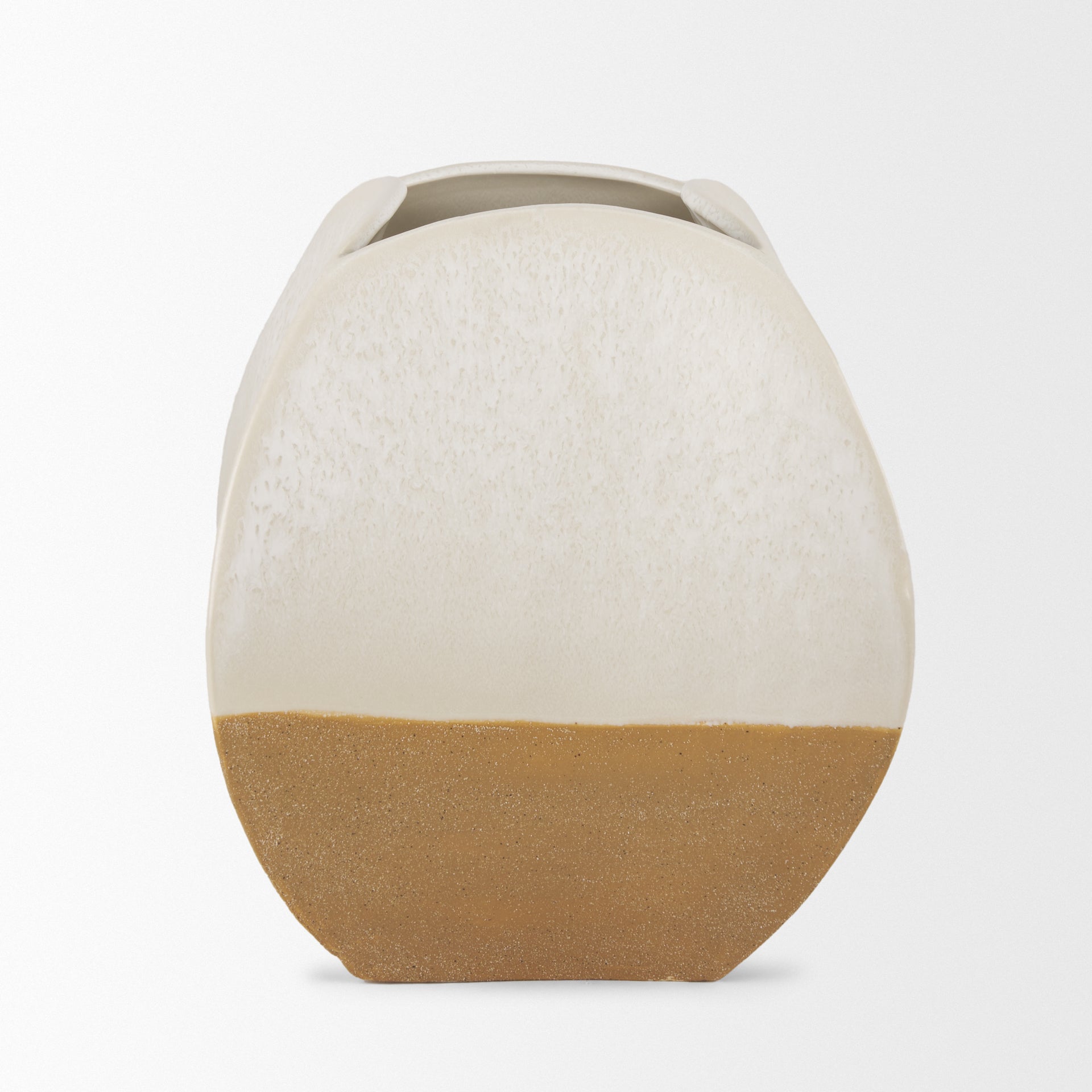 Mercana Vania 9.1" x 8.9" x 10.4" Ceramic Vase