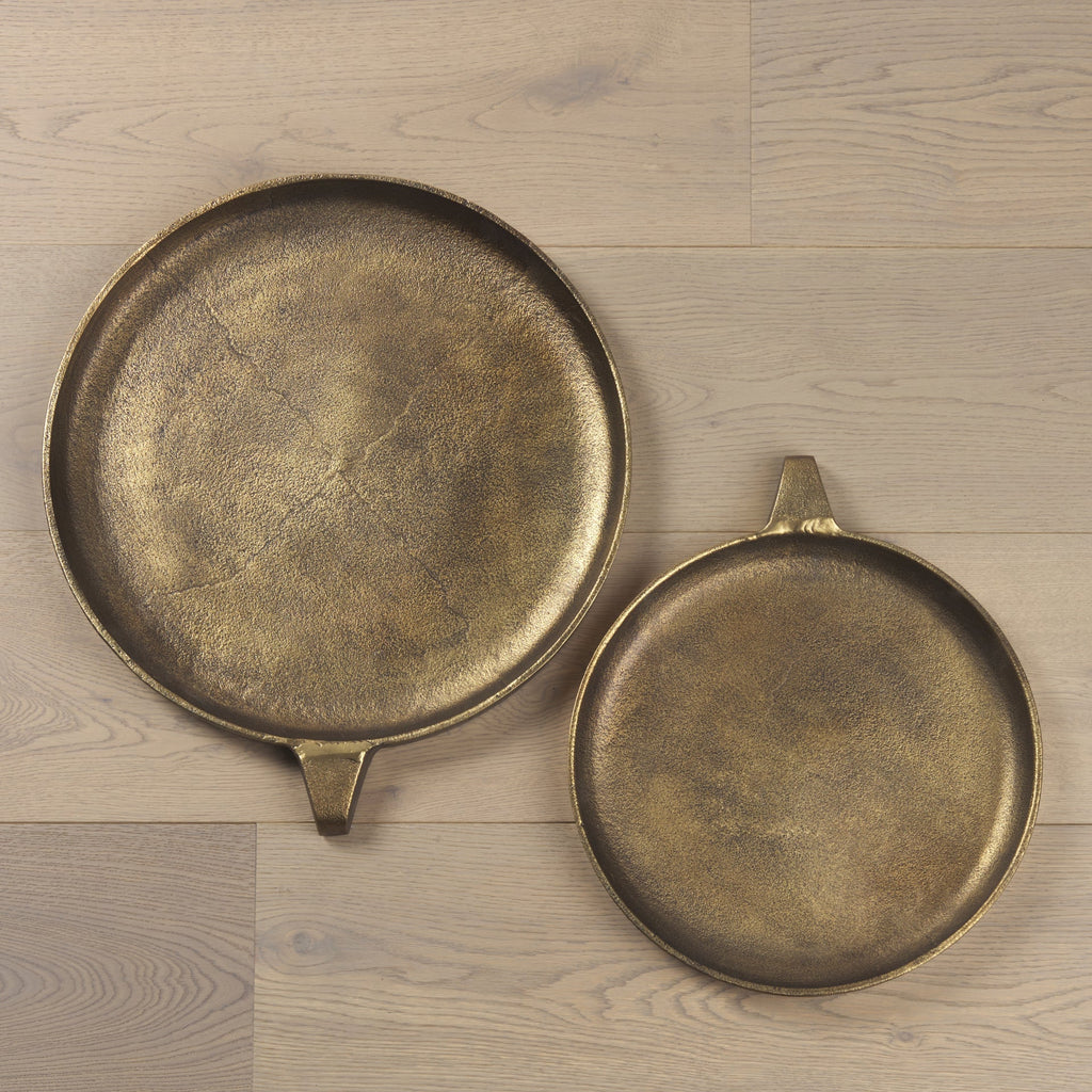 Mercana Marlowe 14" x 11.8" x 1" Metal Tray
