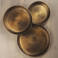 Mercana Eagan 24" x 24" x 2" Metal Tray