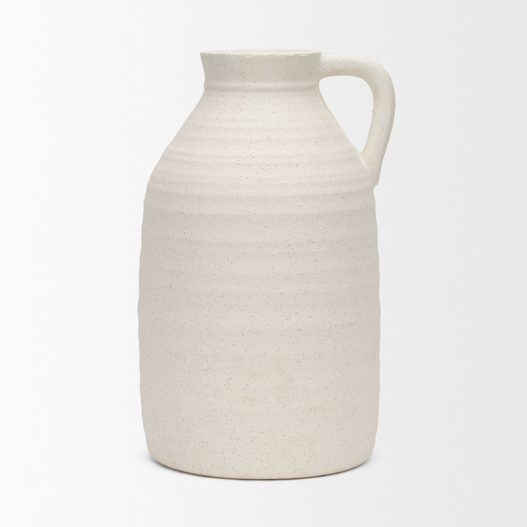 Mercana Tyrus 9.4" x 9.1" x 15.4" Ceramic Vase