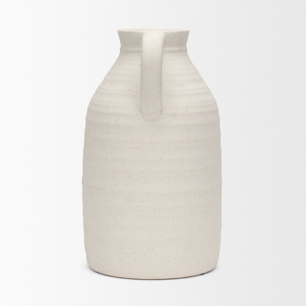 Mercana Tyrus 9.4" x 9.1" x 15.4" Ceramic Vase