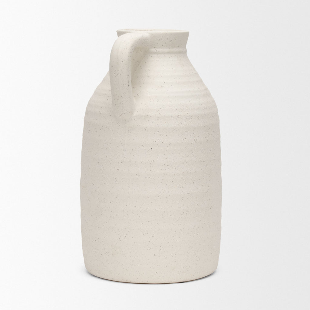 Mercana Tyrus 9.4" x 9.1" x 15.4" Ceramic Vase