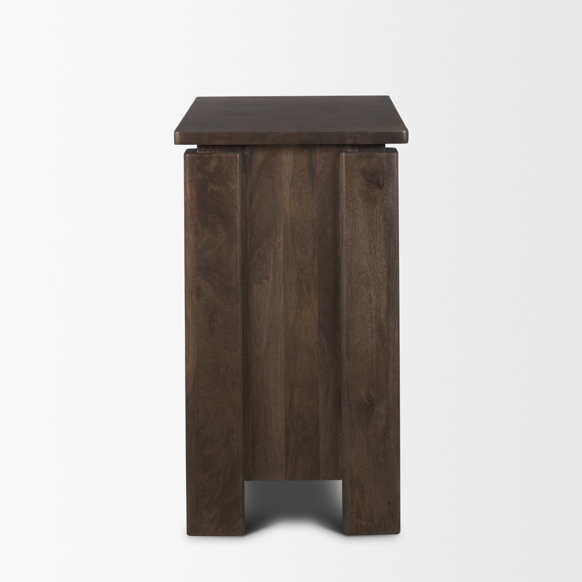 Mercana Wallen 36" x 18" x 31" Solid Wood Accent Cabinet