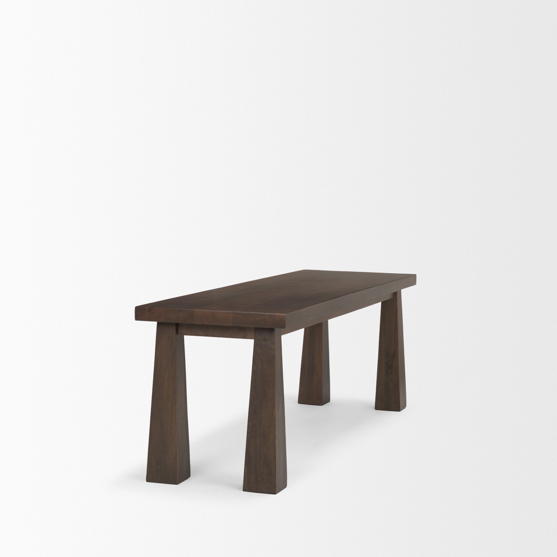 Mercana Wolcott 60" x 16" x 18" Solid Wood Bench