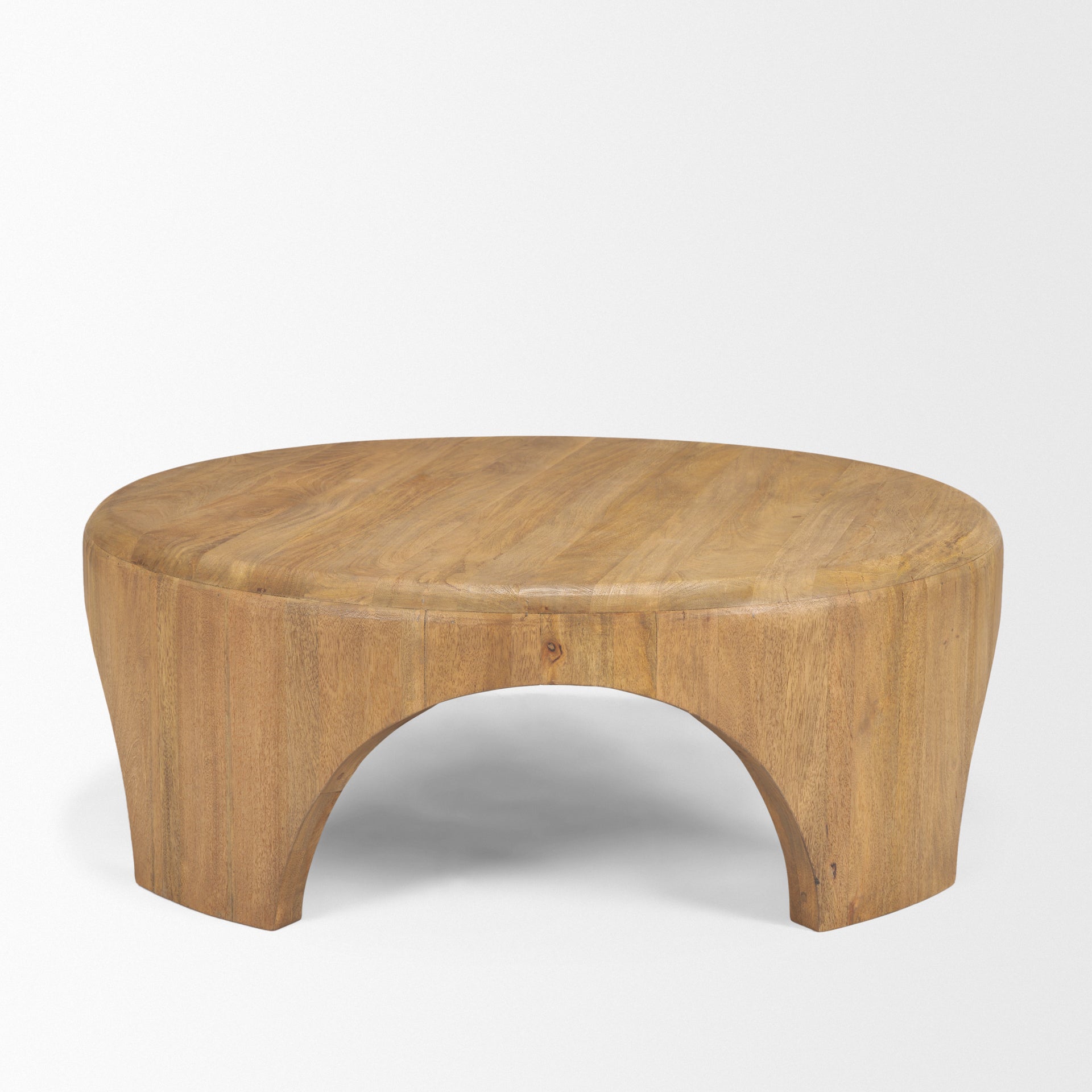 Mercana Shima 45" x 45" x 16" Solid Wood Coffee Table