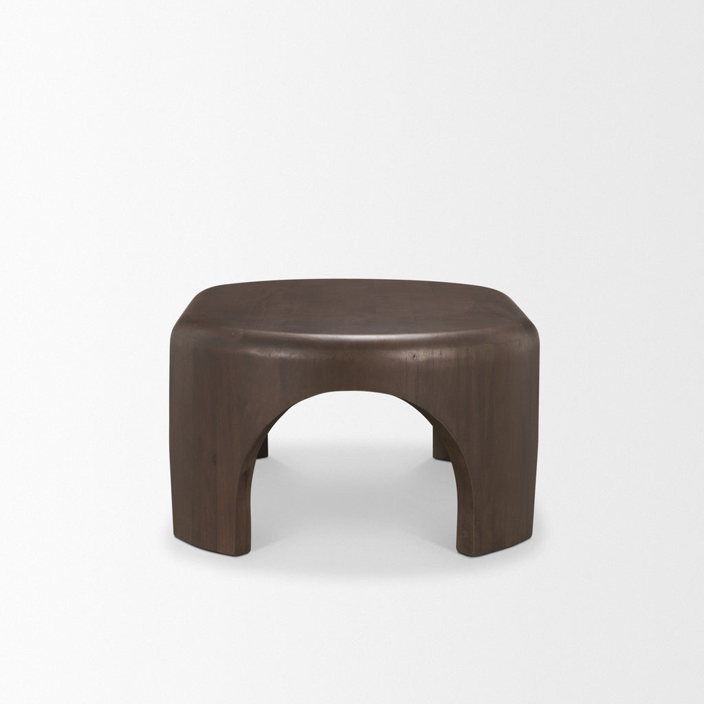 Mercana Shima 48" x 28" x 16" Solid Wood Coffee Table