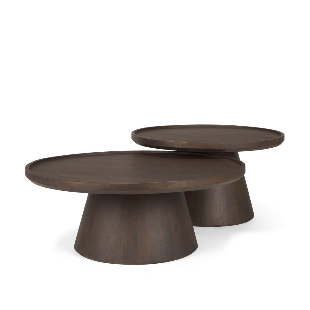 Mercana Takoda 36" x 36" x 13.5" Solid Wood Coffee Table