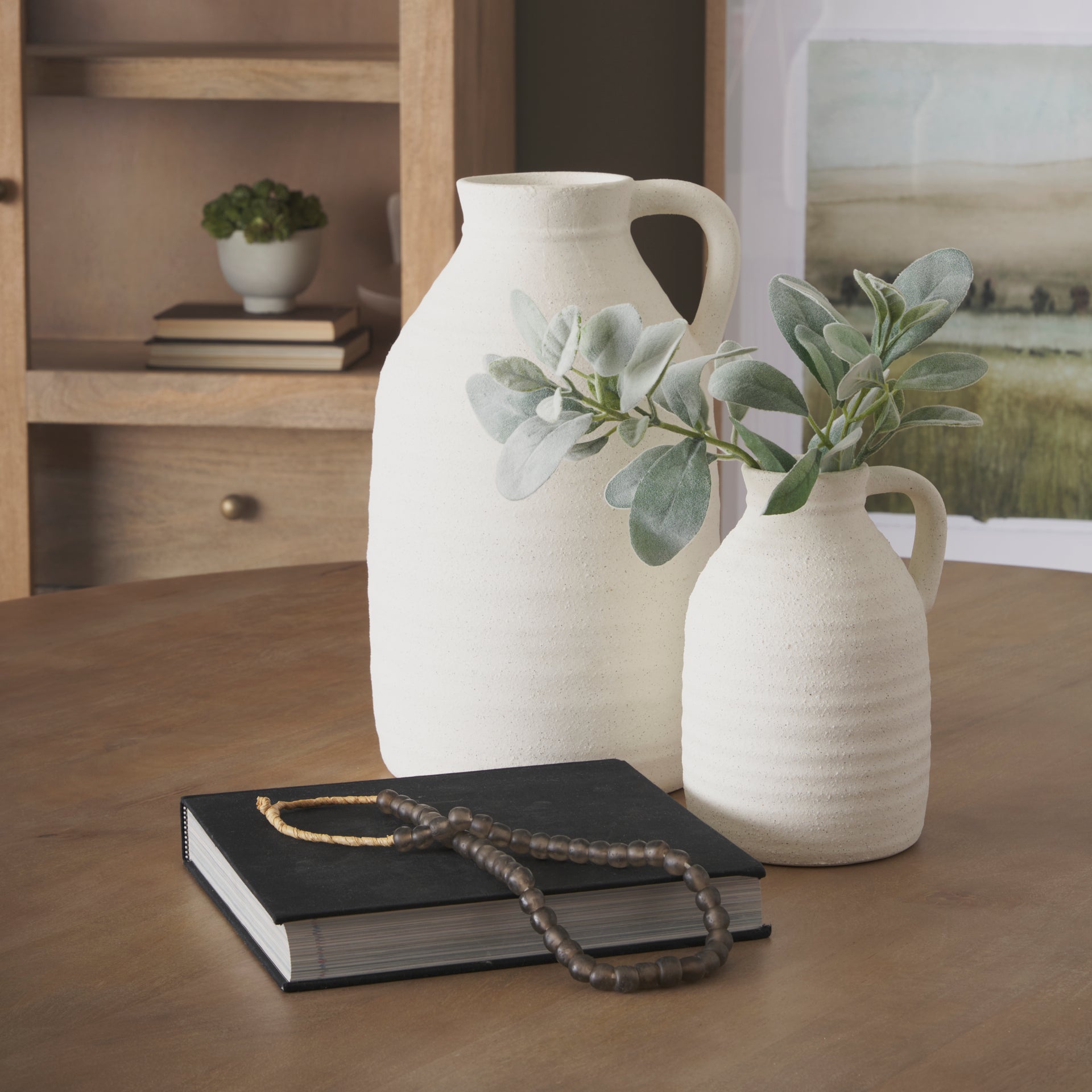 Mercana Tyrus 9.4" x 9.1" x 15.4" Ceramic Vase