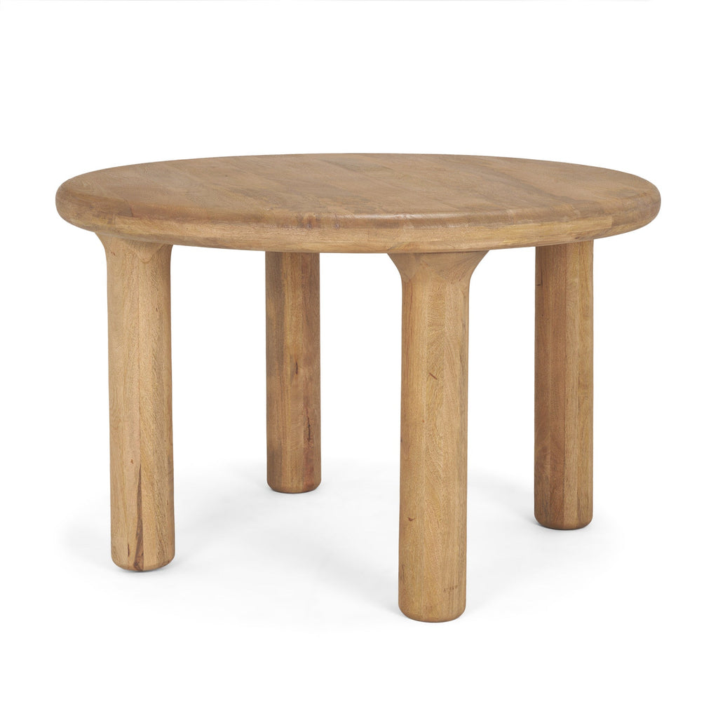 Mercana Soma 48" x 48" x 30" Solid Wood Dining Table