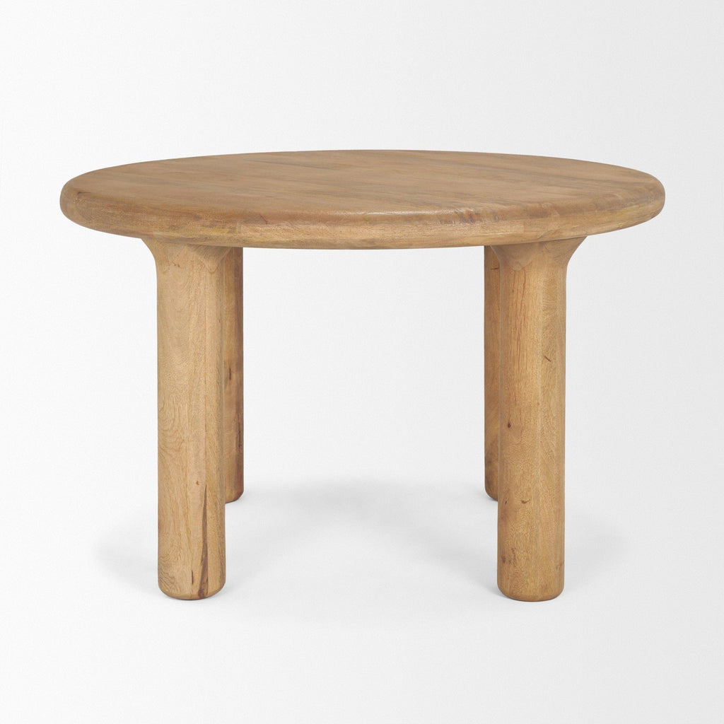 Mercana Soma 48" x 48" x 30" Solid Wood Dining Table