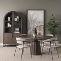 Mercana Swanson 60" x 60" x 30" Solid Wood Dining Table