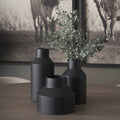 Mercana Tosca 9.1" x 9.1" x 7.9" Metal Vase