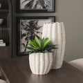 Mercana Velia 12.5" x 12.5" x 24" Ceramic Vase