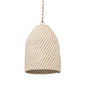 Mercana Tosha 12.5" x 12.5" x 19" Rope Pendant Lighting