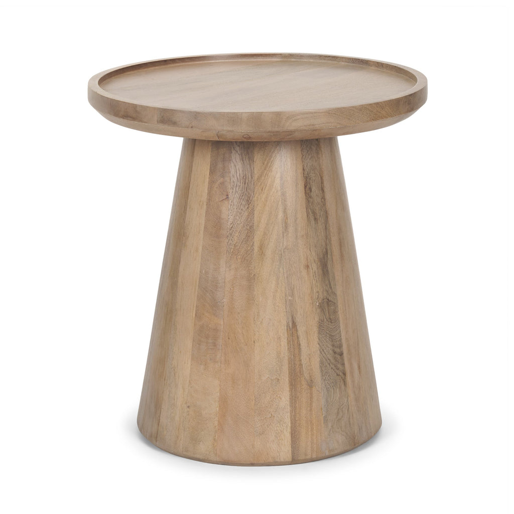 Mercana Takoda 19" x 19" x 20.5" Solid Wood Side Table