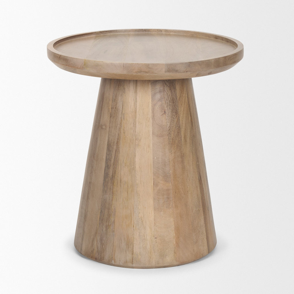 Mercana Takoda 19" x 19" x 20.5" Solid Wood Side Table