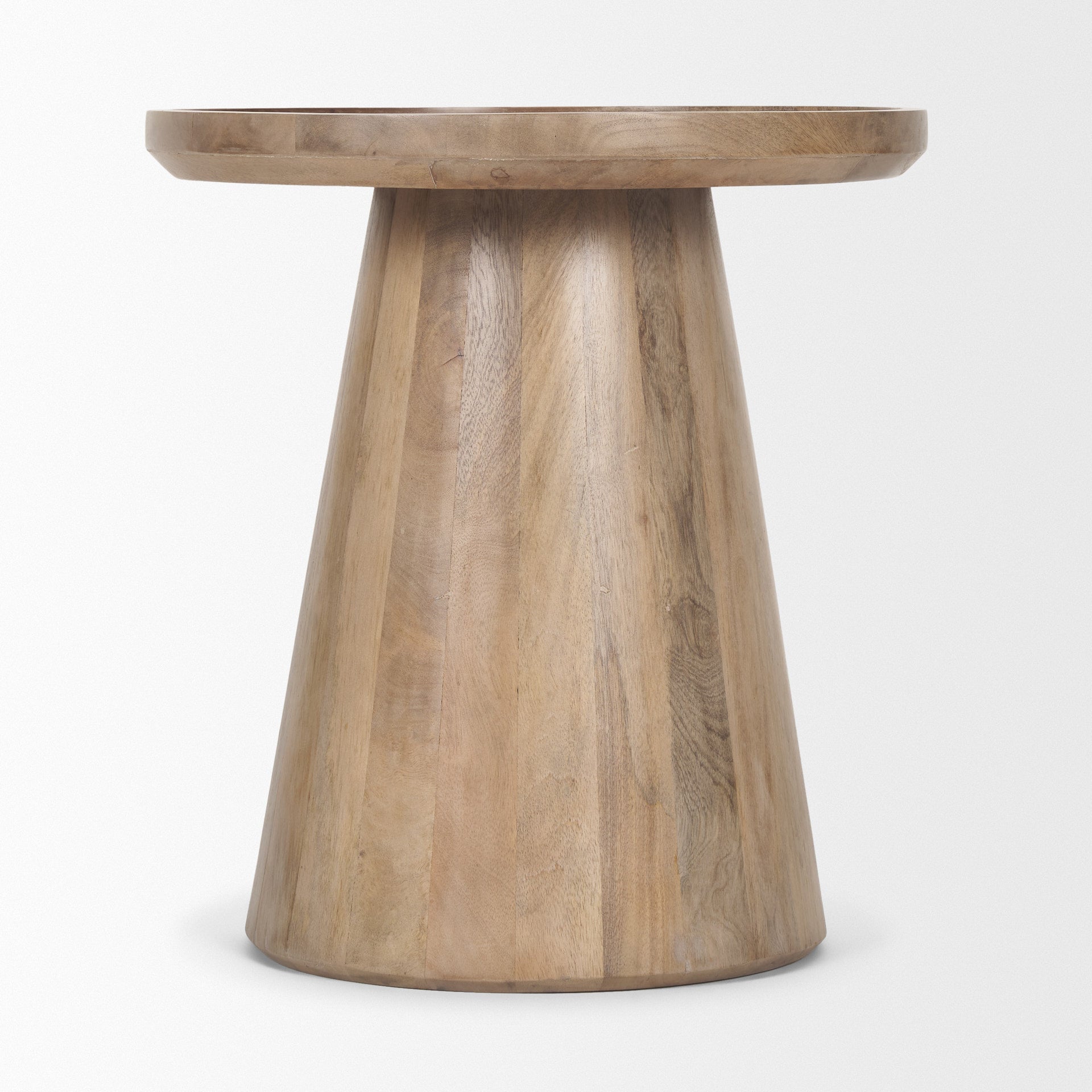 Mercana Takoda 19" x 19" x 20.5" Solid Wood Side Table