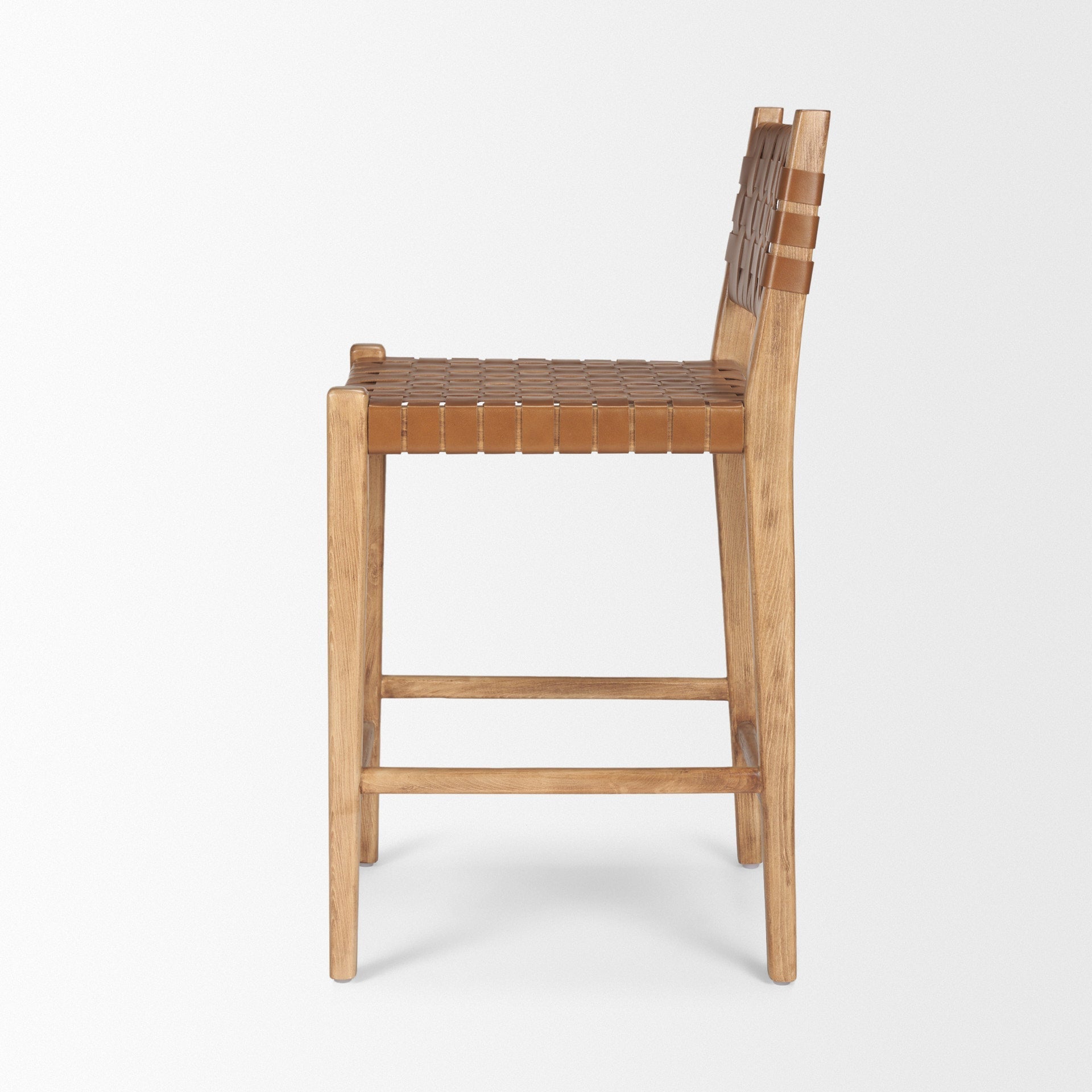 Mercana Shane 19" x 21" x 38" Solid Wood Stool