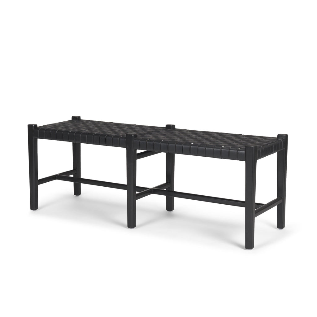Mercana Shane 52" x 16.5" x 18.8" Solid Wood Bench