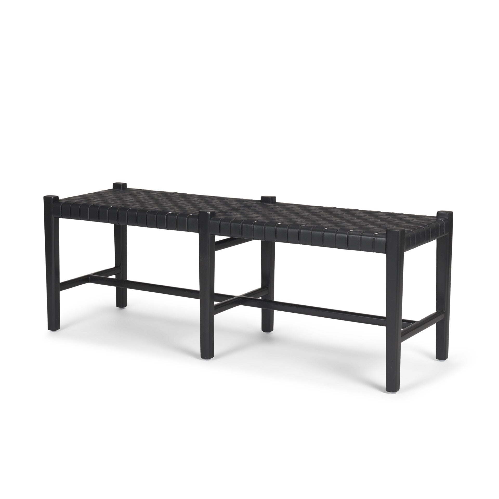 Mercana Shane 52" x 16.5" x 18.8" Solid Wood Bench