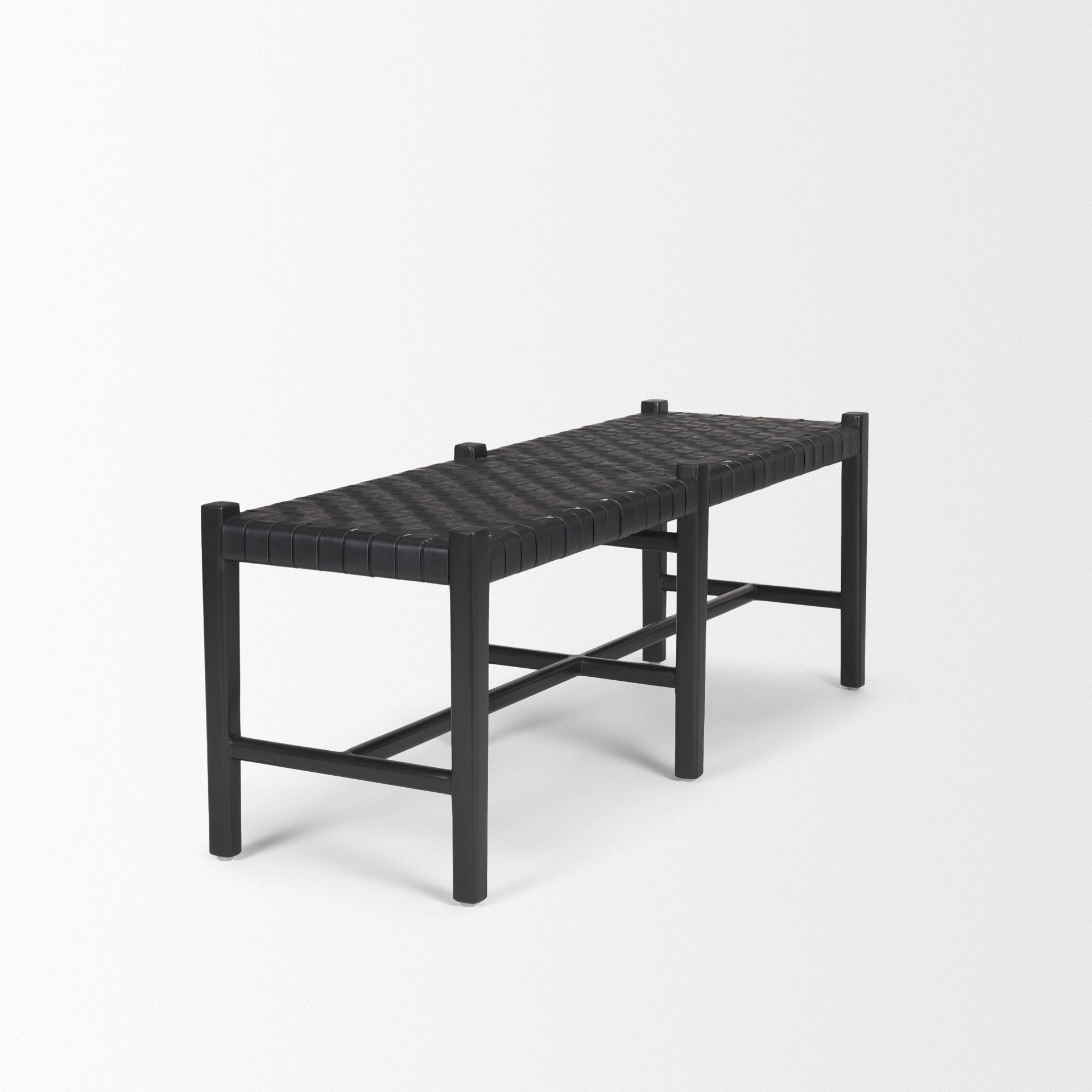 Mercana Shane 52" x 16.5" x 18.8" Solid Wood Bench