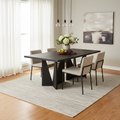 Mercana Tarro 84" x 42" x 30" Solid Wood Dining Table