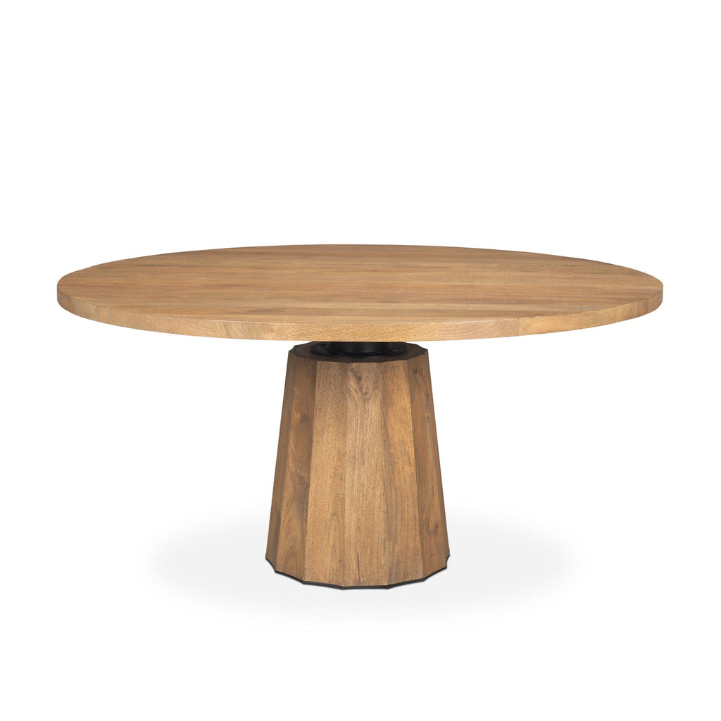 Mercana Swanson 60" x 60" x 30" Solid Wood Dining Table