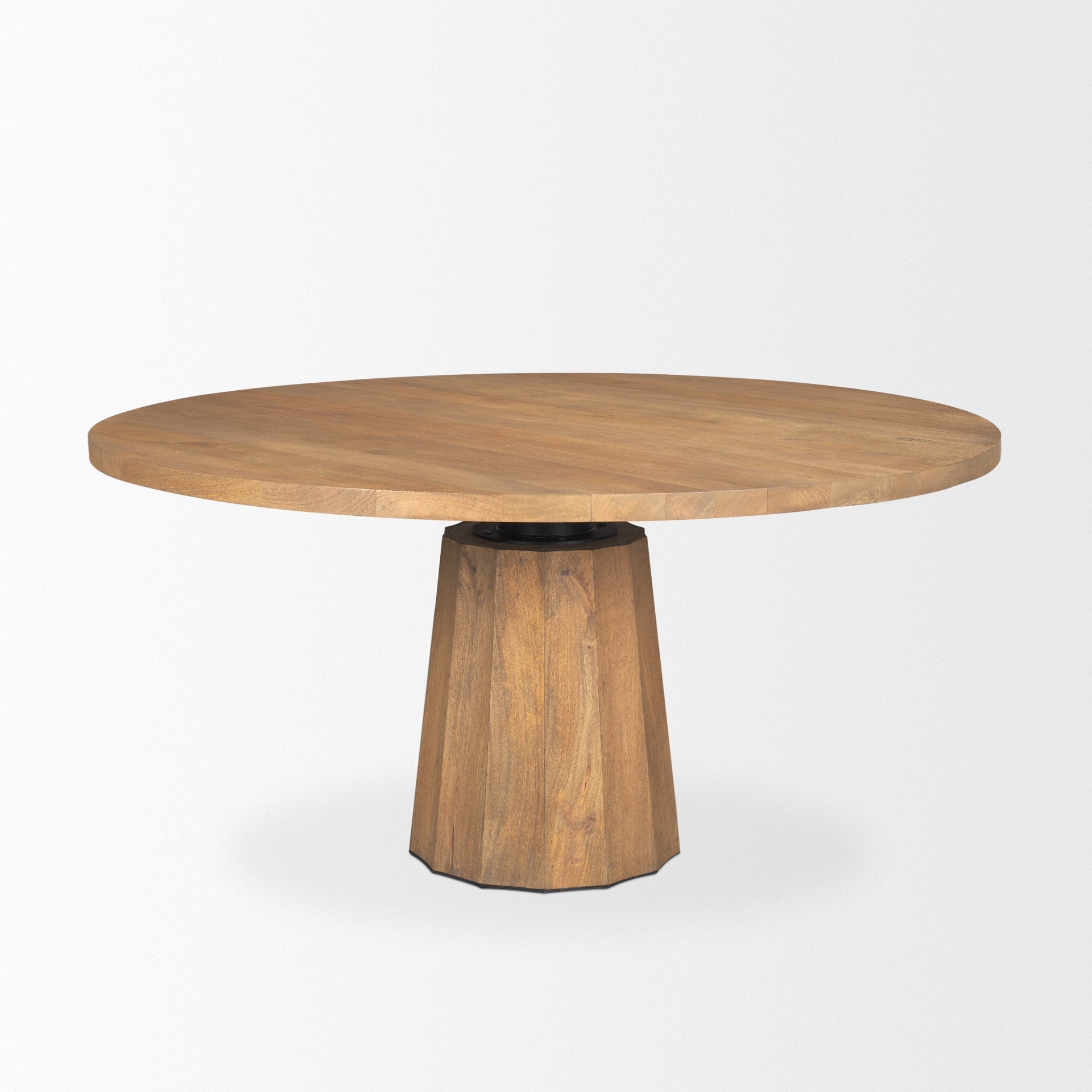 Mercana Swanson 60" x 60" x 30" Solid Wood Dining Table