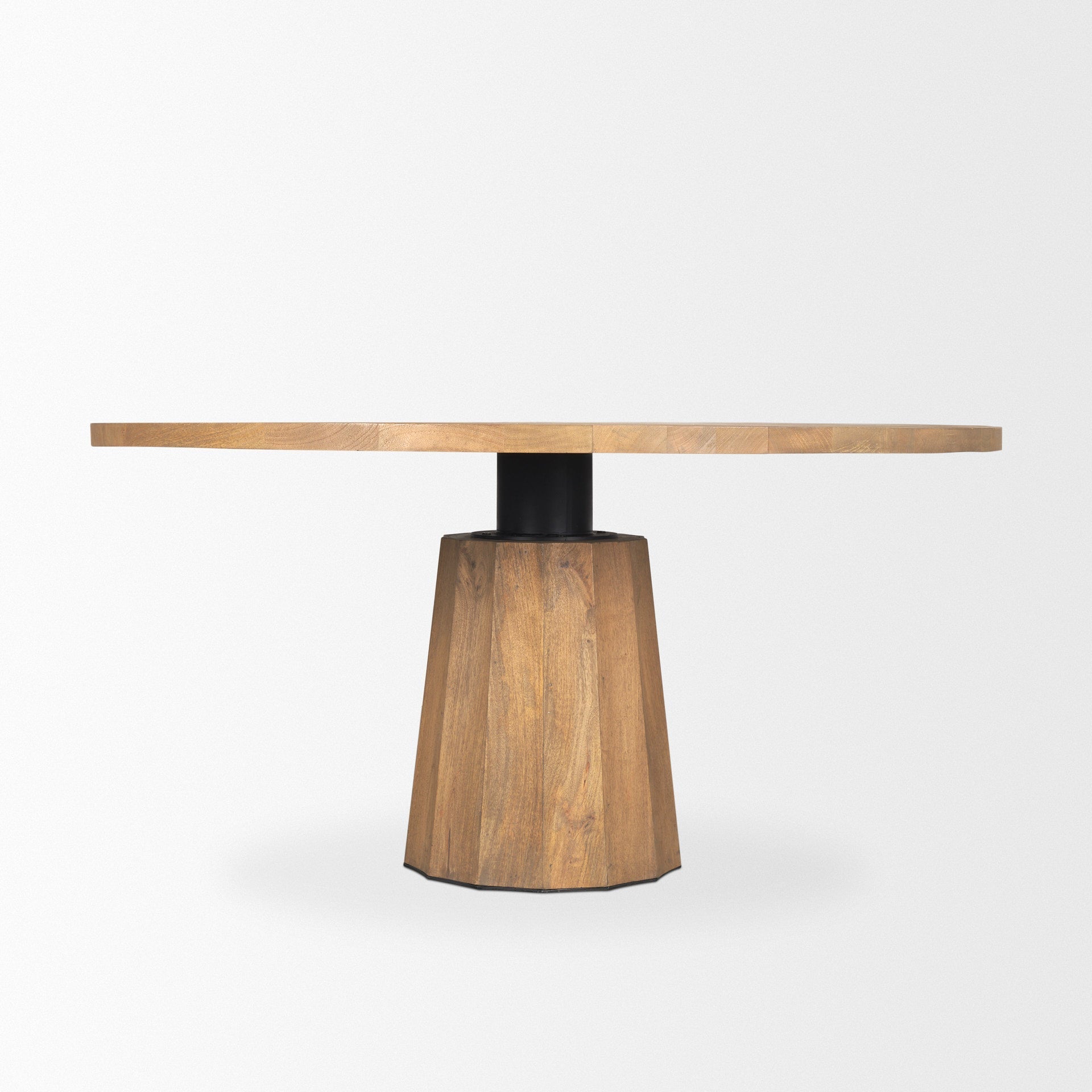 Mercana Swanson 60" x 60" x 30" Solid Wood Dining Table