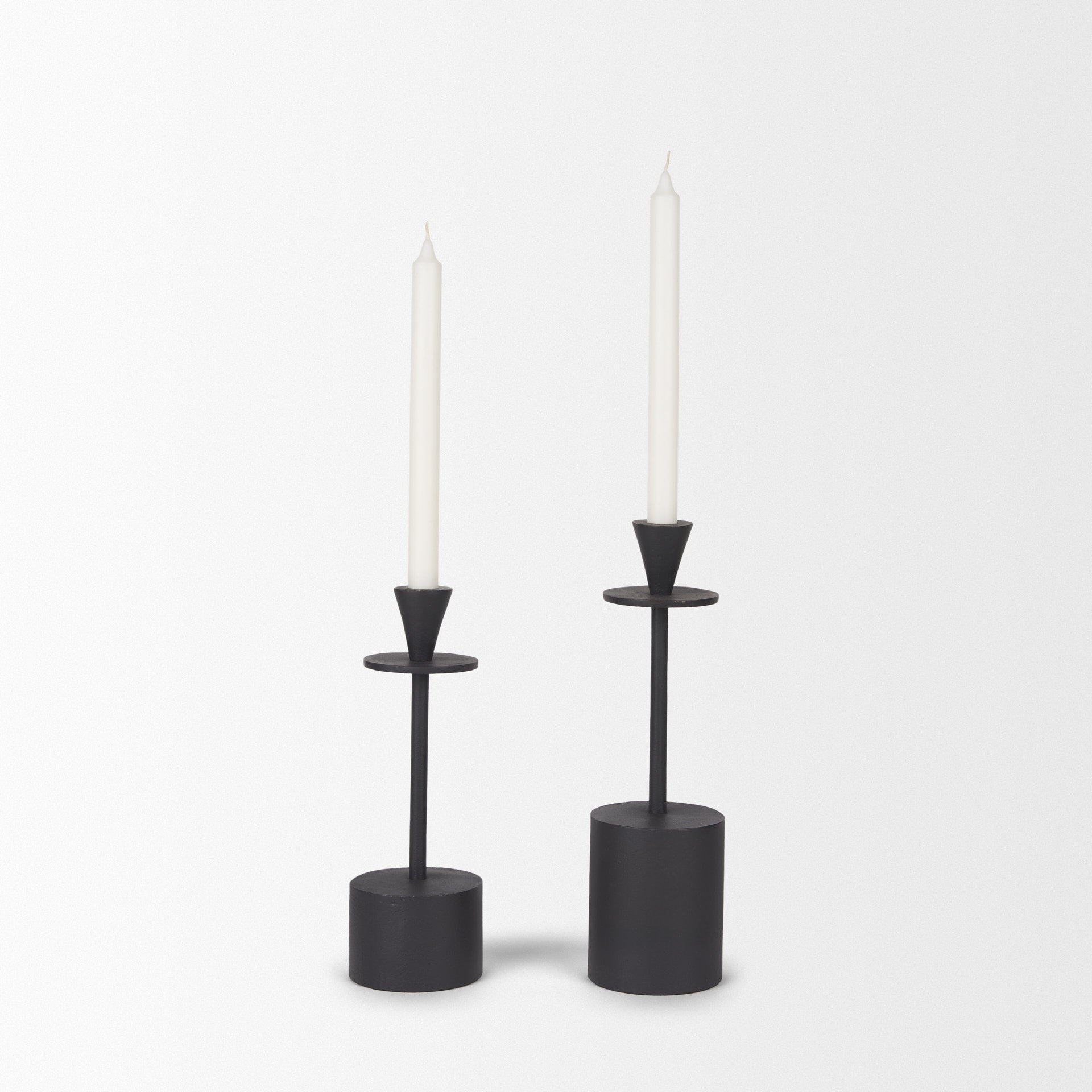 Mercana Petria 3.8" x 3.8" x 13" Metal Candle Holder