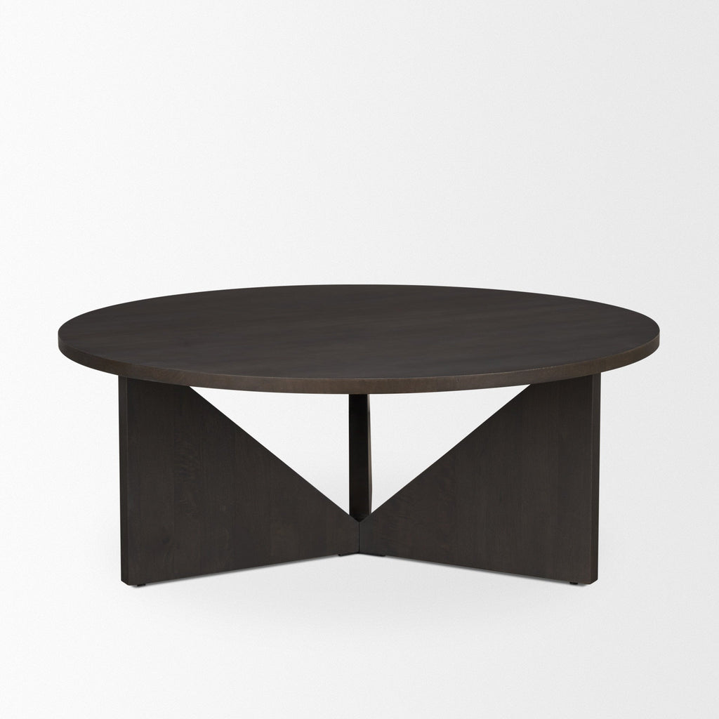 Mercana Tarro 44" x 44" x 17.5" Mango Wood Coffee Table